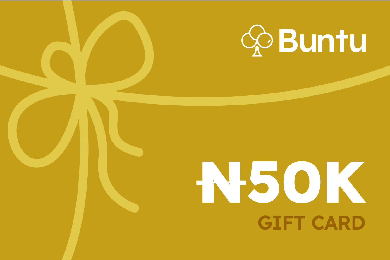 Buntu ₦50K gift card